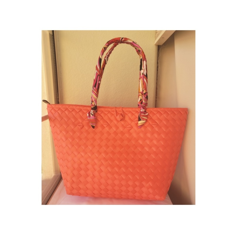Handmade Tote Bag with Zipper